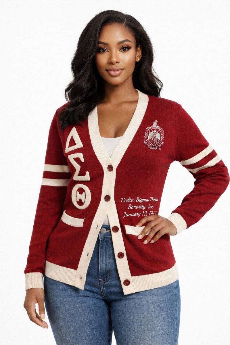 DST Crimson Chenille Cardigan – My Greek Boutique