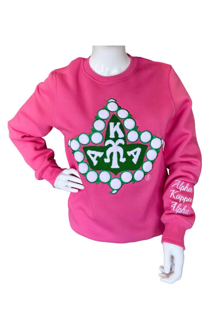 AKA Ivy Chenille Sweatshirt – My Greek Boutique