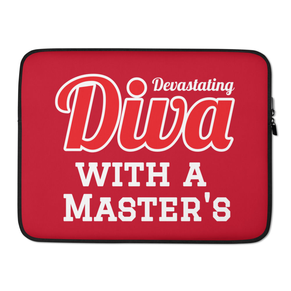 Diva with a Master's Laptop Sleeve - My Greek Boutique