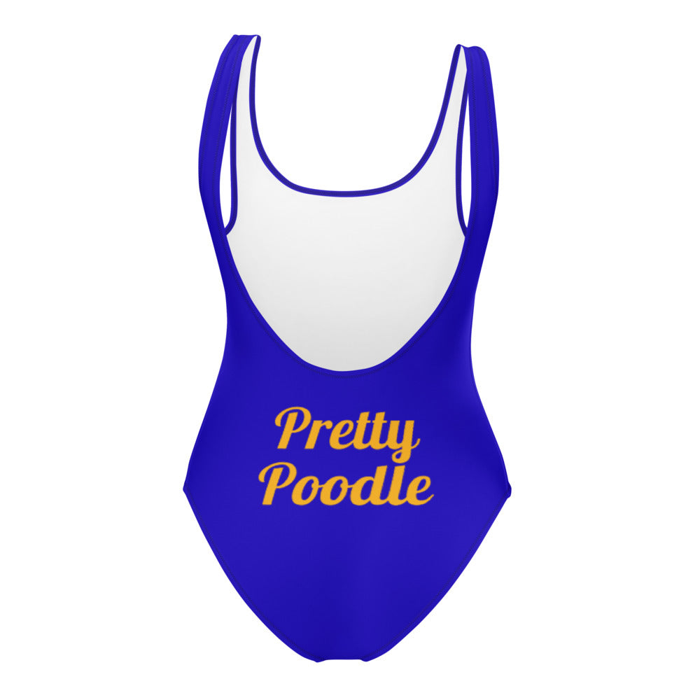 Poodle One-Piece Swimsuit - My Greek Boutique