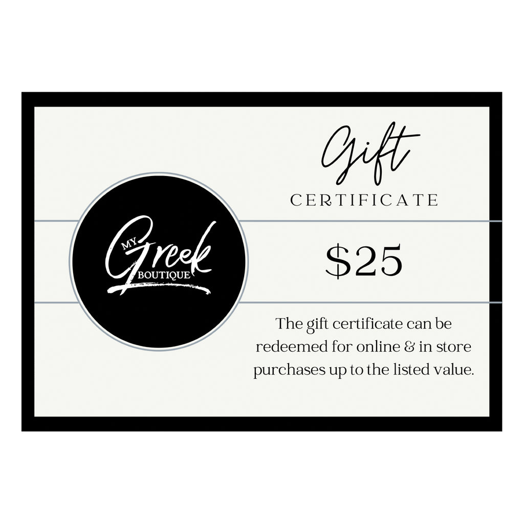 Gift Card - My Greek Boutique