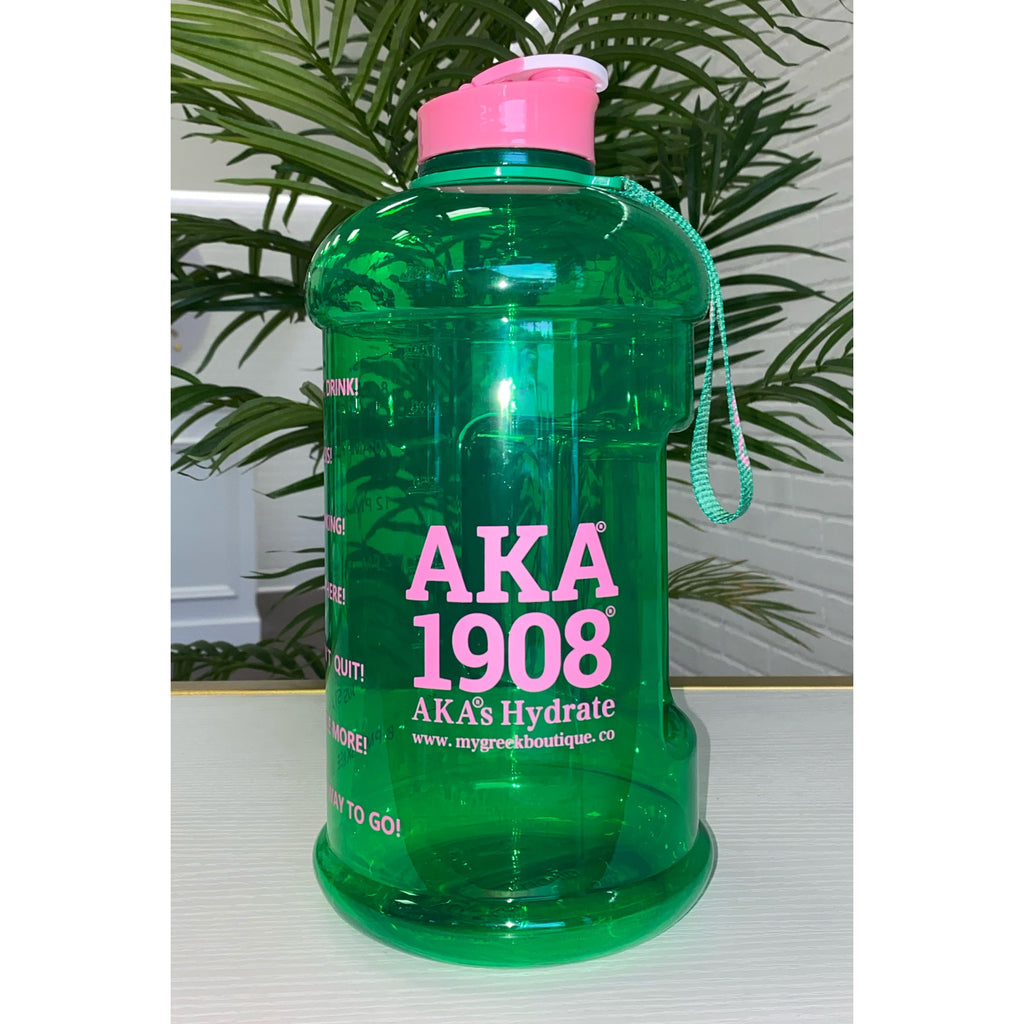 ΑΚΑ 1908 Motivational Water Bottle - My Greek Boutique
