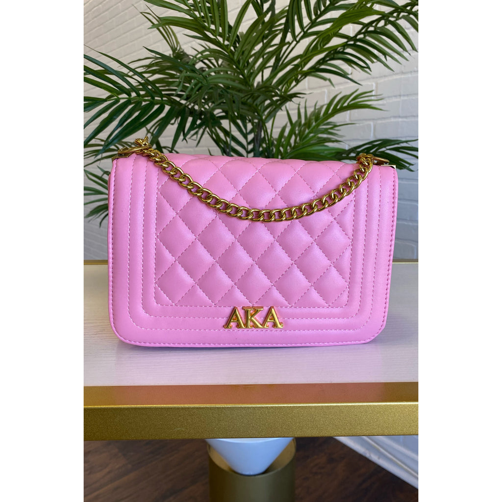 AKA Chain Crossbody Purse - My Greek Boutique