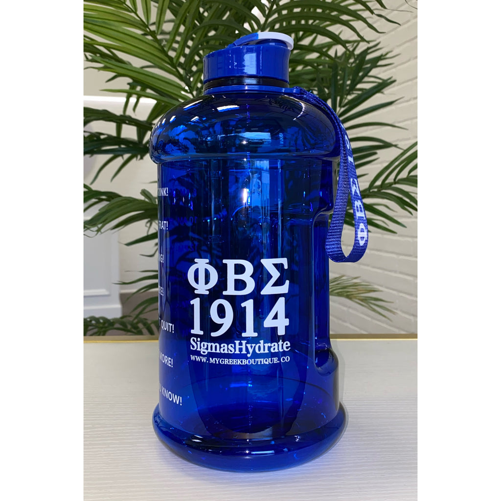 ΦΒΣ 1914 Motivational Water Bottle - My Greek Boutique