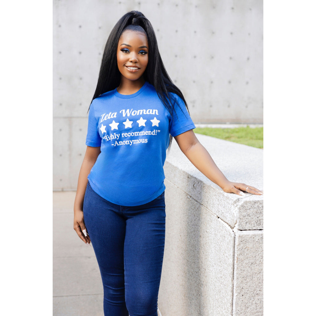 Zeta Woman Review T-Shirt - My Greek Boutique