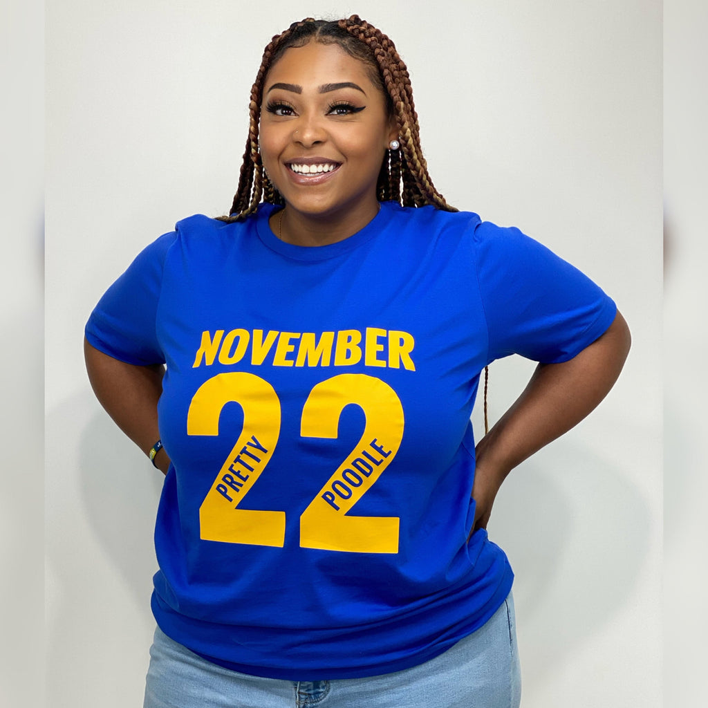 November 22 Pretty Poodle Shirt - My Greek Boutique
