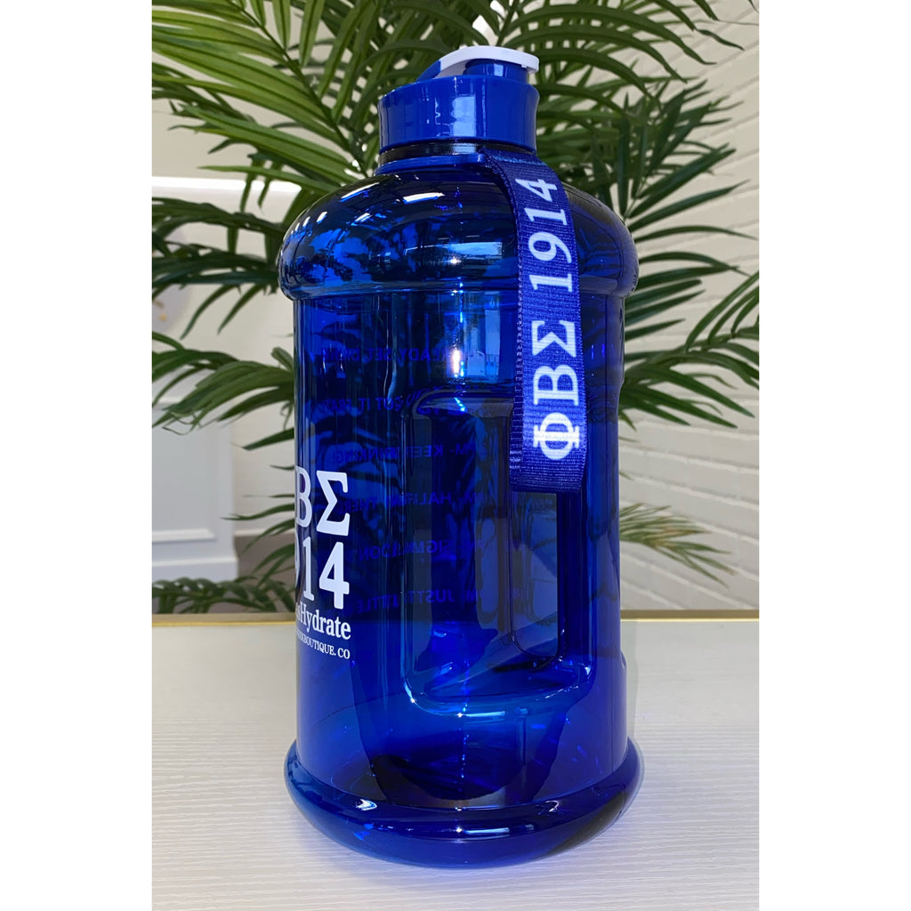 ΦΒΣ 1914 Motivational Water Bottle - My Greek Boutique