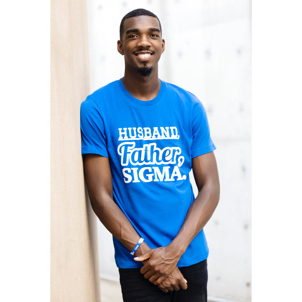 Husband, Father, Sigma Shirt - My Greek Boutique