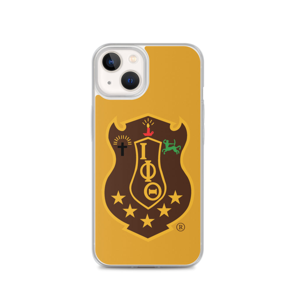 Iota Gold Shield iPhone Case - My Greek Boutique