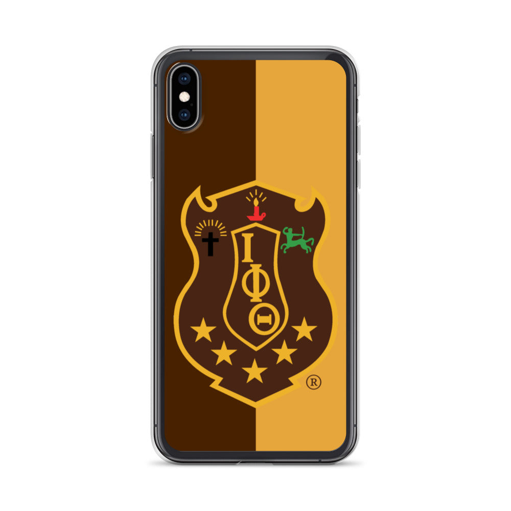 Iota 2-Toned Shield iPhone Case - My Greek Boutique