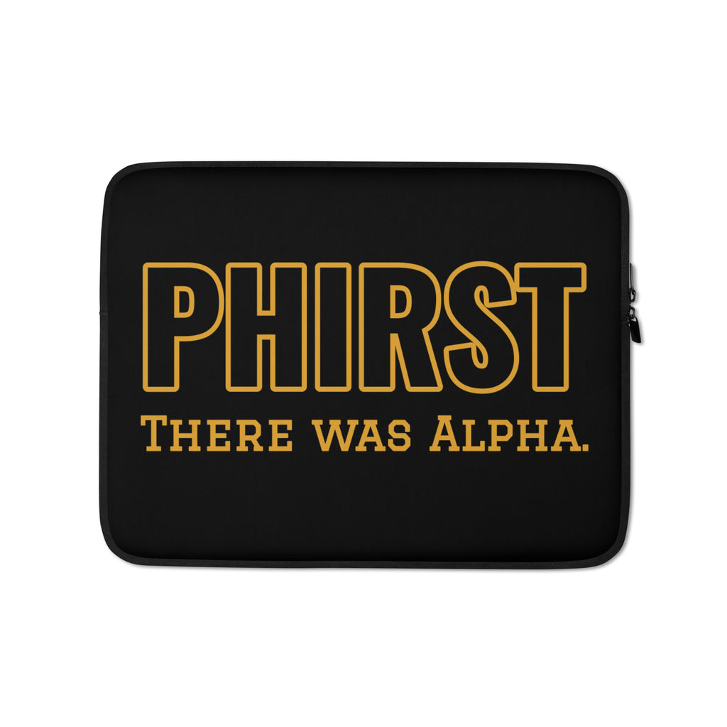 PHIRST There was Alpha Laptop Sleeve - My Greek Boutique