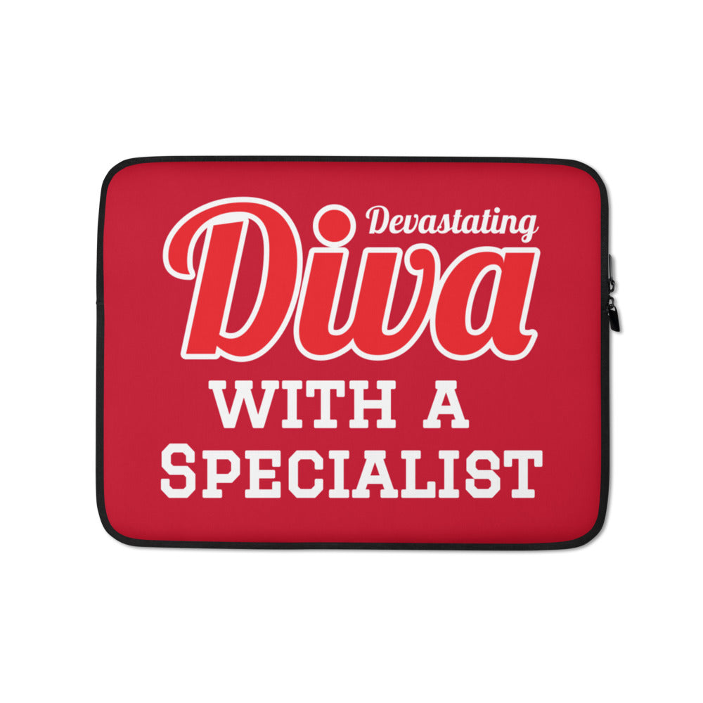 Diva with a Specialist Laptop Sleeve - My Greek Boutique